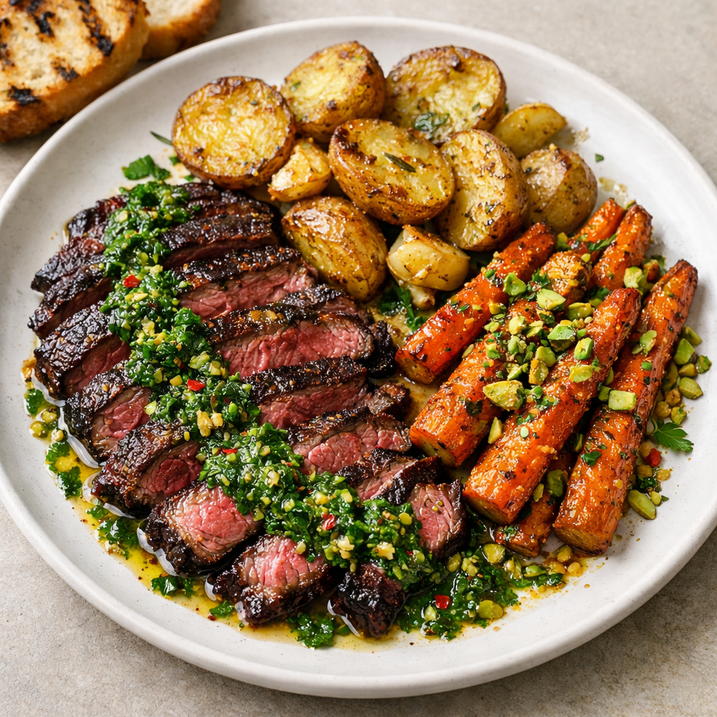 Chimichurri steak