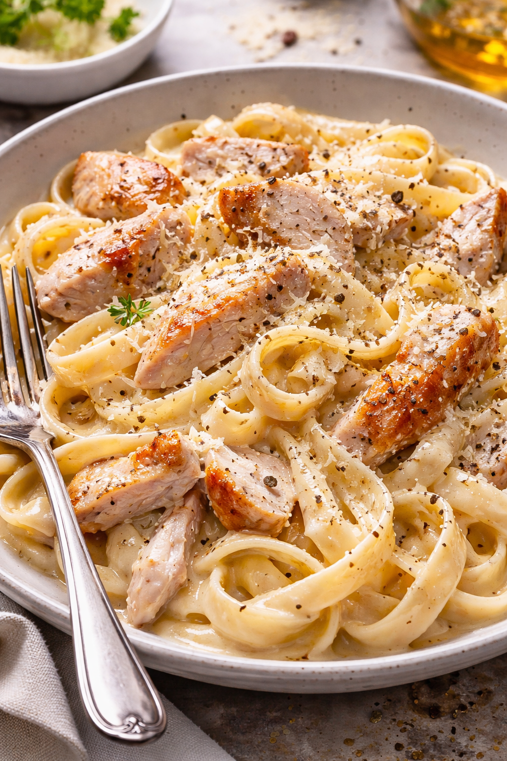 Chicken alfredo